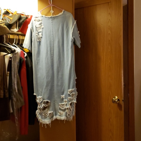 Blue Jean Dress - Picture 2 of 2